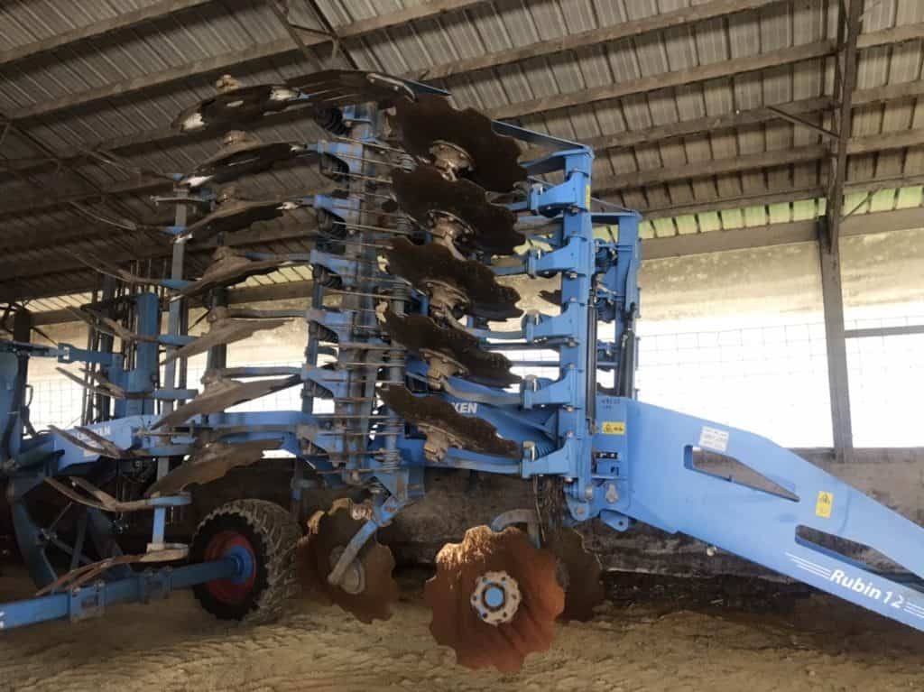 Equipment on Gary Zimmer's farm. 