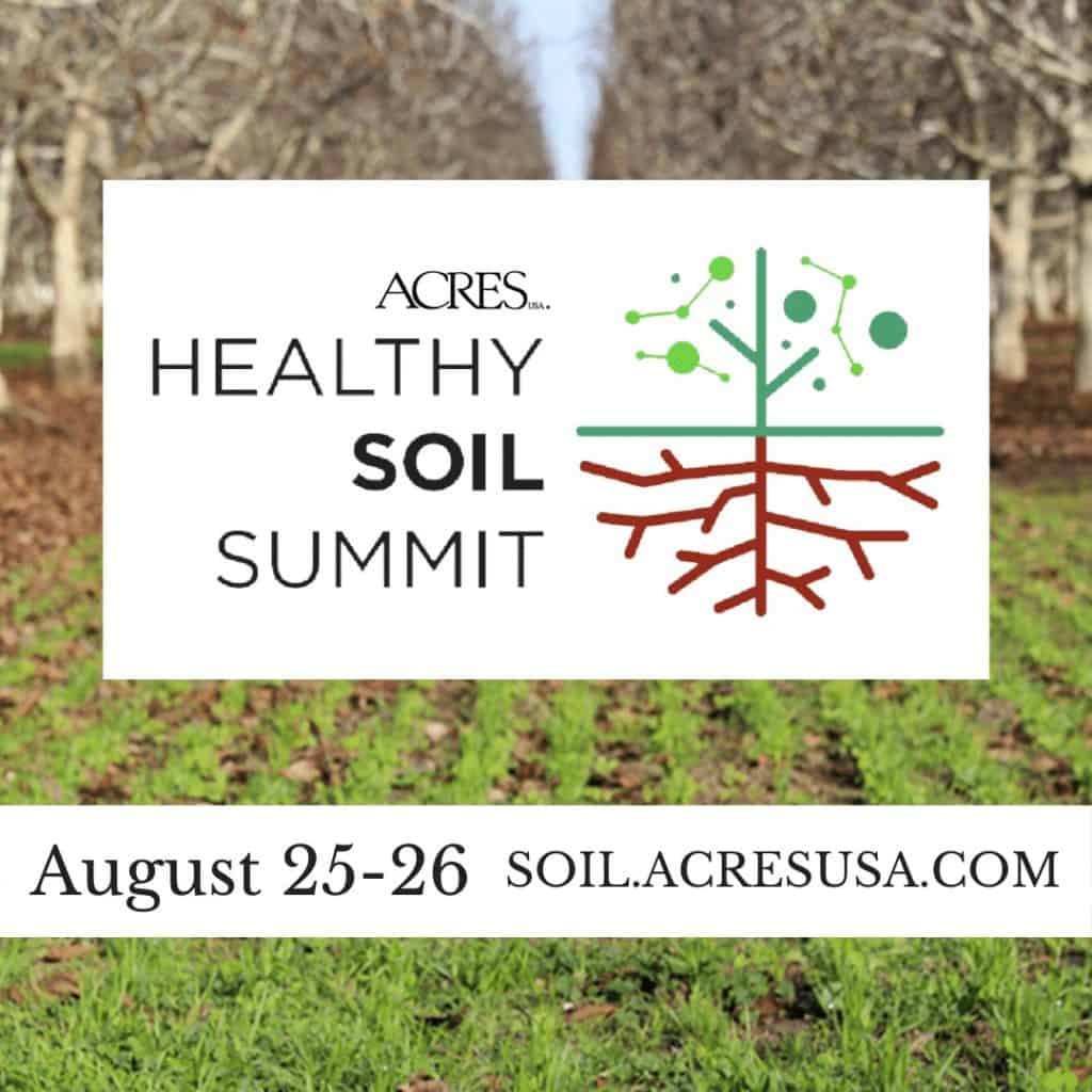 Healthy Soil Summit 2021 info