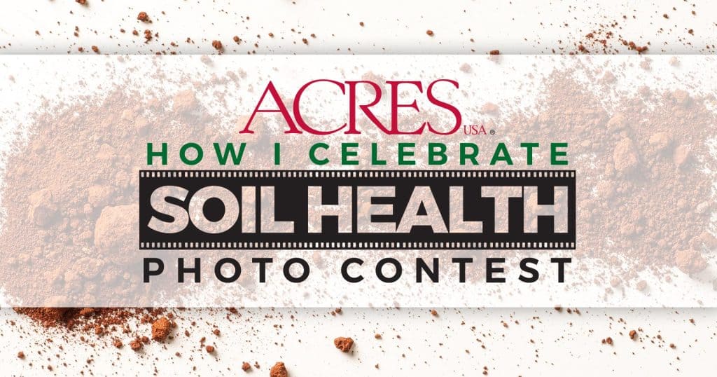 How I Celebrate Soil Health Photo Contest